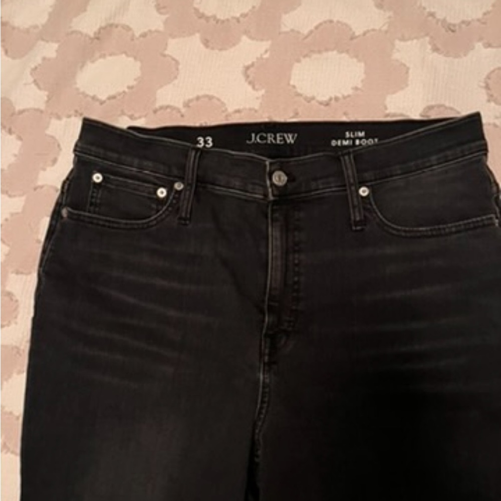 Demi bootcut jeans in charcoal